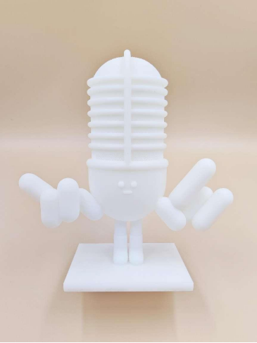 Graduation design ---- Cartoon microphone image