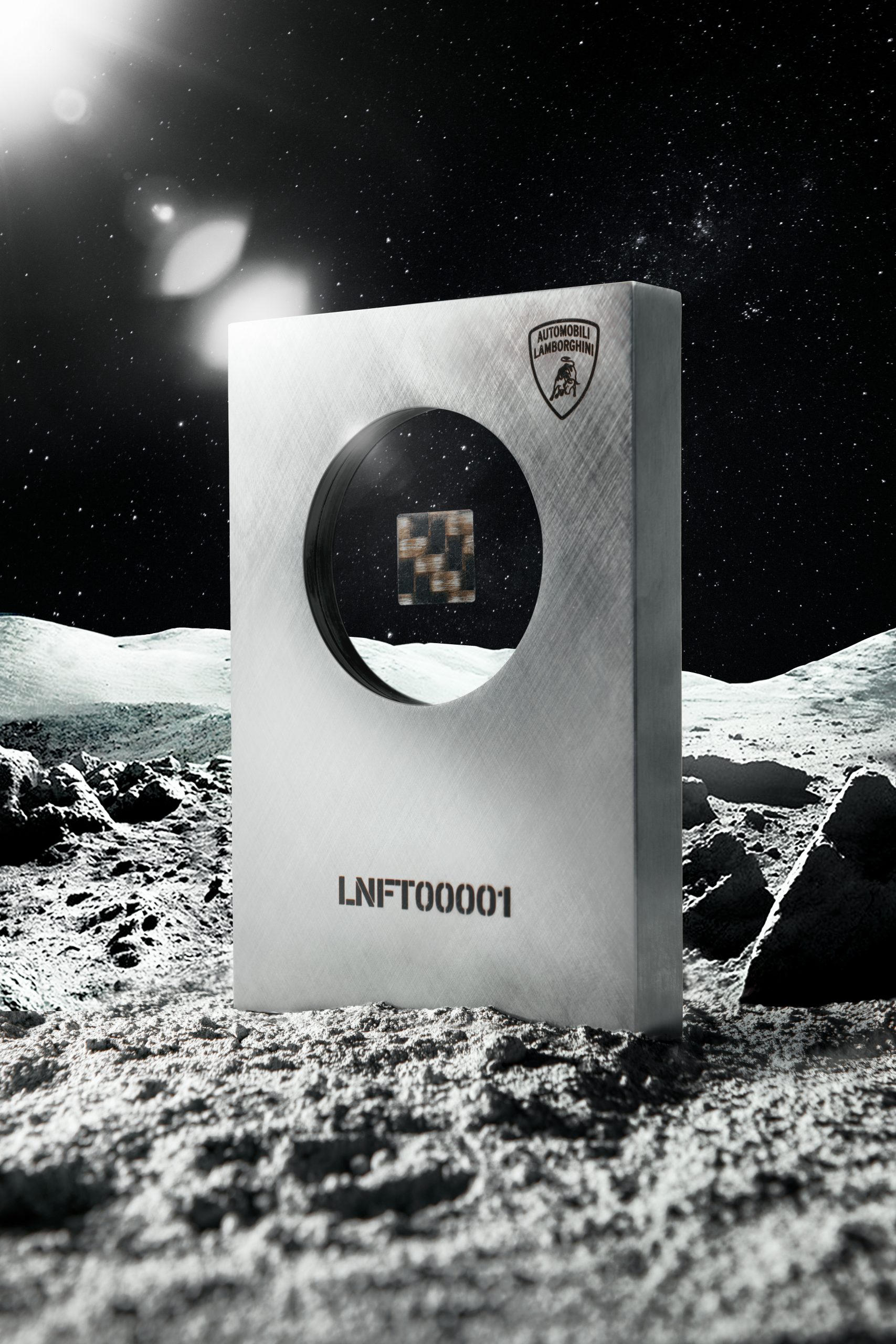 Going to the moon: Lamborghini enters dreamworld NFT with 3D-printed space key