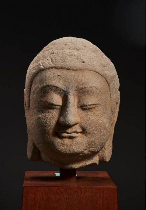 Tianlongshan Grottoes lost Buddha head 