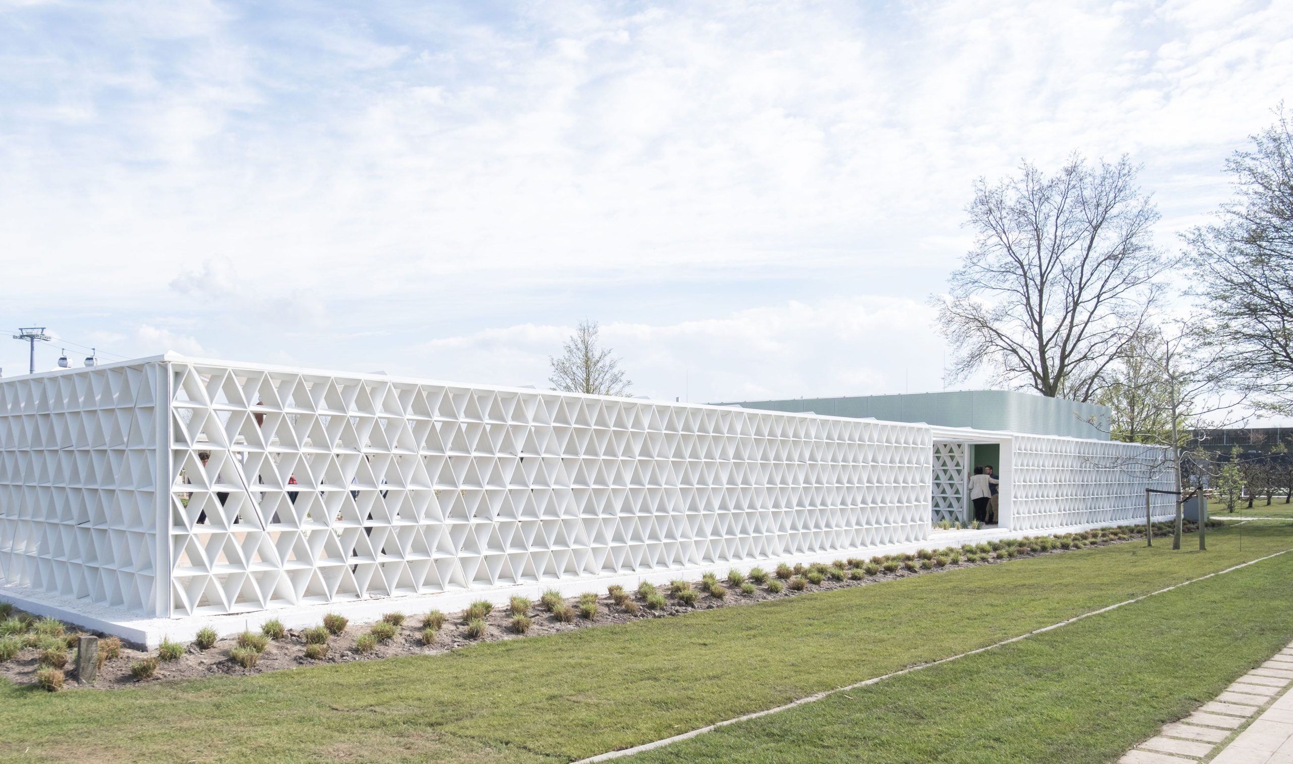 Application of 3D Printing Technology - Expo builds 3D printed recyclable pavilion